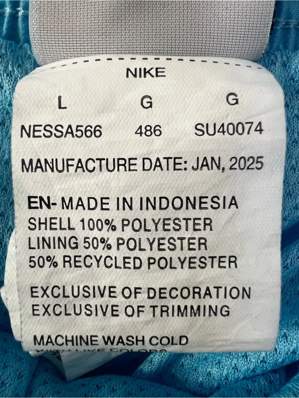 NWOT Nike Swim Men's Logo Lap Volley Shorts